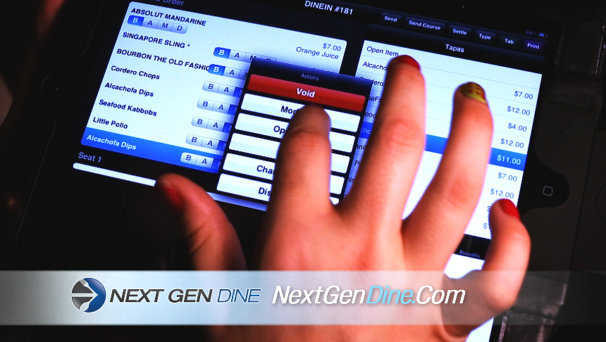 Tablet Restaurant Point of Sale